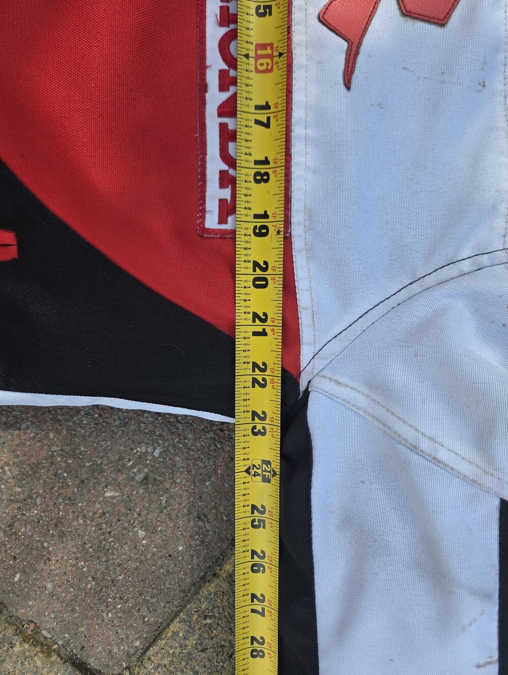 Honda CBR Alpinestars Racing Motorcycle Jacket - Black/Red/White - Picture 10 of 11